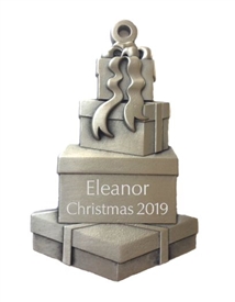 Engraved Gifts Personalized Pewter Ornament